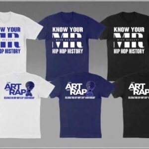 KNOW YOUR HIP HOP HISTORY T-SHIRTS